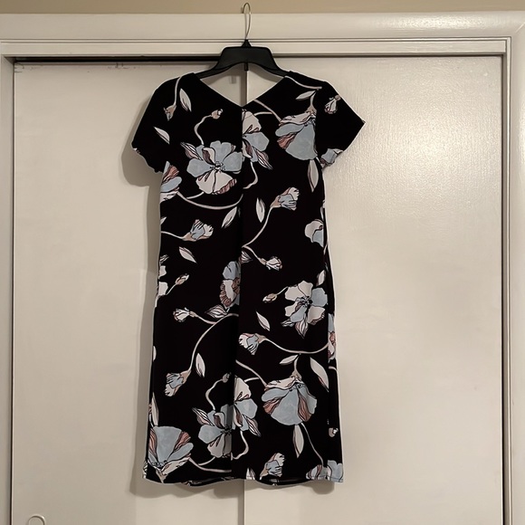 A New Day Black Floral Dress Size XS - Picture 3 of 8